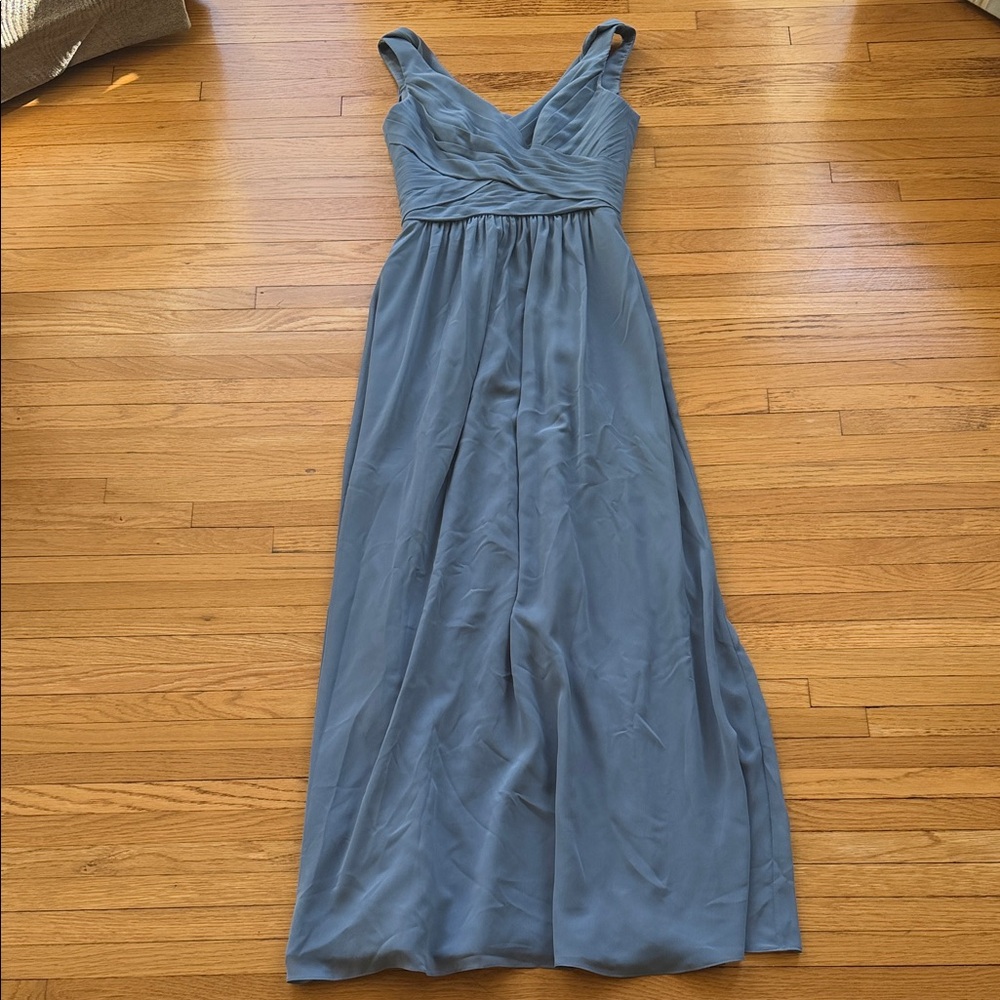 Sorella Vita Slate Blue Evening Gown